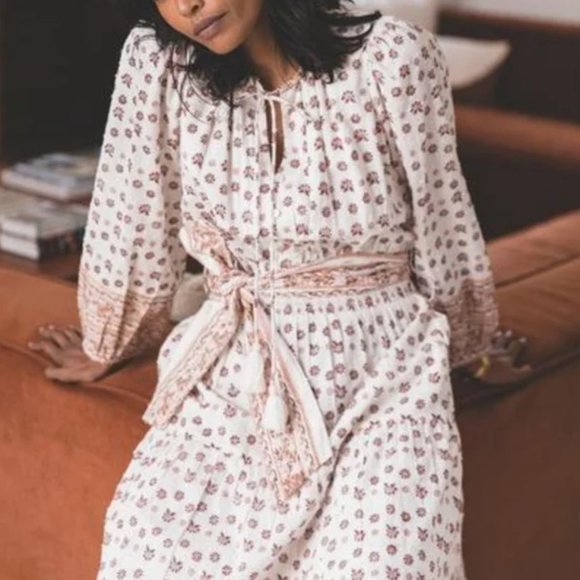 NWT! Cleobella Blakely Midi Dress | L - Picture 3 of 9